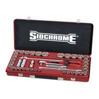 1/2" Dr Socket Set Metric/AF Sidchrome (41 Piece)