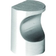 Knob "Semi", Round, 22mm diameter (30mm high)