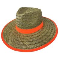 Paramount Straw Hat Fluro Large