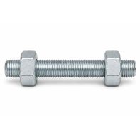 Stud Bolt CL8.8 c/w Nuts Galv M16x80mm