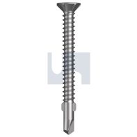 Csk Wing Square Drive Grade 304-Bi 10-16X50mm