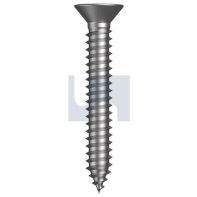 Countersunk Head Cross Recess Self Tapping Screw ZP 12Gx1.3/4"