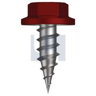 Stitching Screw CL 3 Hex Head Needle Point 8 x 15mm - Manor Red