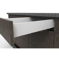 Topaz Slimline Standard Drawer kit H86, NL270, quick-dowel fix, White (each)