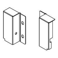Topaz slimline drawer system rear bracket H86 (Dark Grey) pair