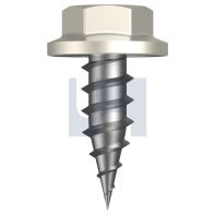 Stitching Screw CL 3 Hex Head Needle Point 8 x 15mm - Surfmist