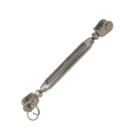 Turnbuckle Jaw/Jaw with Lock Nut Stainless Steel G316 M10