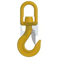 Grade 80 Latch Hook with Swivel WLL 1.12T|6mm