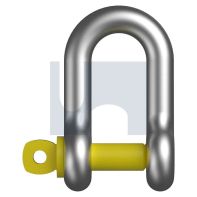 Dee Shackle Screw Pin Grade S/HEC2741 HDG WLL 2.0T 13mm