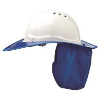 Hard Hat V6 Plastic Brim Blue