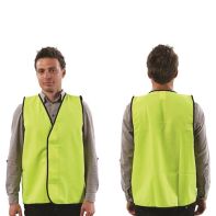 Day Safety Vest Fluro Yellow Med