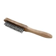 Flexovit 00310421400 Wire Brush 4 Row Wooden