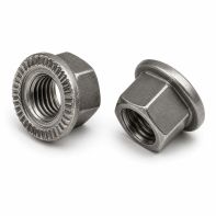 Whiz-Lock Flanged Serrated Hex Nut M10