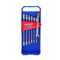 Workpro 7Pc Ratcheting Combination Wrench Set(Metric)