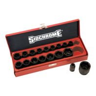 1/2" Dr Impact Socket Set Sidchrome (16 Piece)