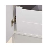 Zapphyre Drawer System H199 inner drawer front connectors for insert plate, white, set