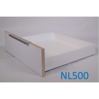 Zapphyre Standard drawer kit H84, NL500, screw-fix, white (each)