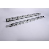 Zapphyre full extension slide runner, bottom-mount, 45kg, NL400, zinc (pair)