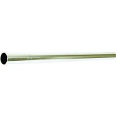 Tubing Alum 25mm Dia x 1.2mm 4m Length Bright Alum
