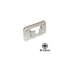 Non Recessed Locking Bar Guide Zinc Plated