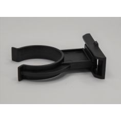 Plinth leg kick board mounting clip for kitchen and bathroom legs (black, bag of 100)