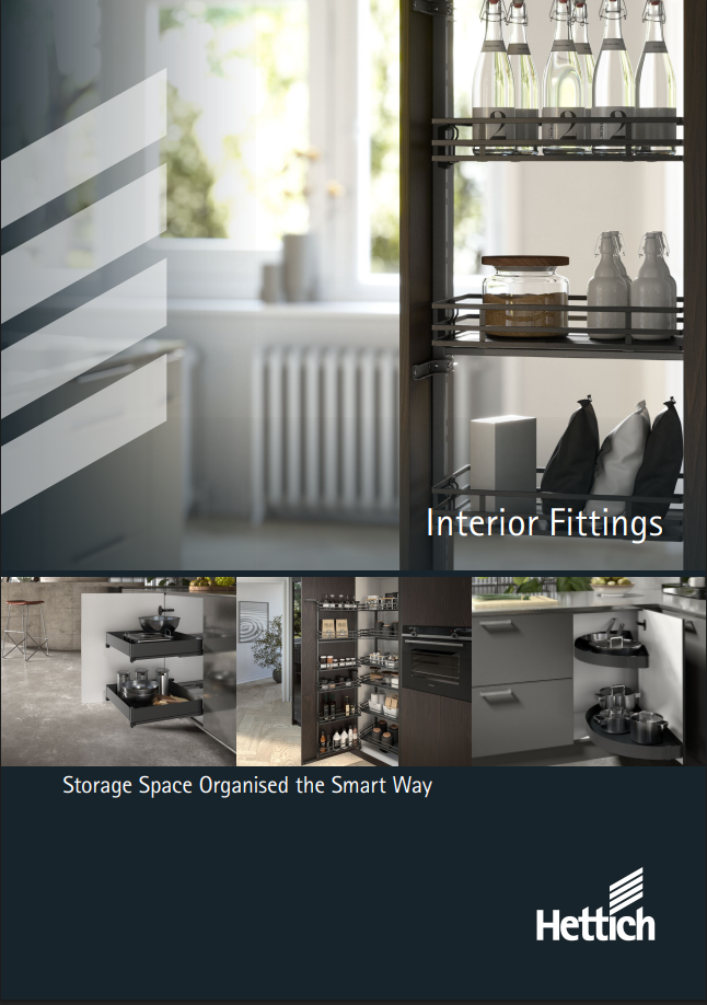 Hettich Interior Fittings catalogue cover