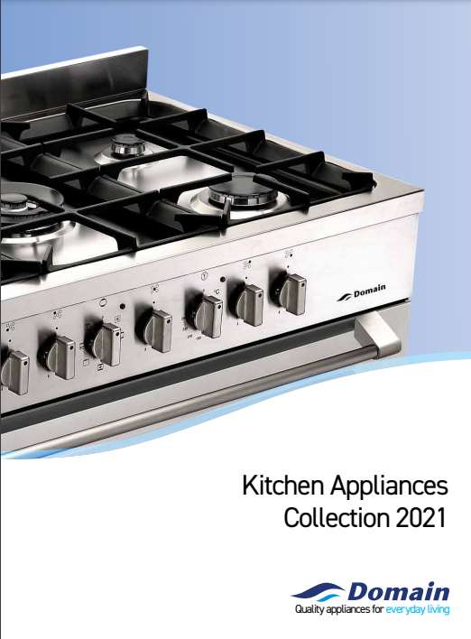 Domain Kitchen Appliances Collection catalogue cover