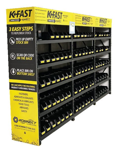 2 Bin EVMI fastener bins