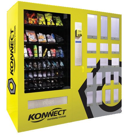 Vending machines and lockers