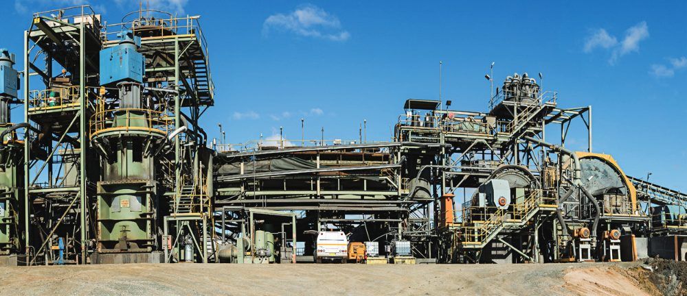 Mining and resources work site
