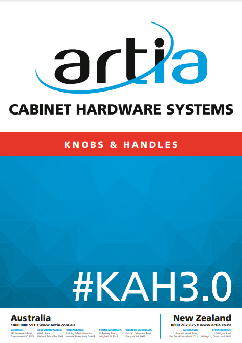 Artia Knobs & Handles catalogue cover
